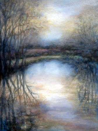 Dusk on the Wey